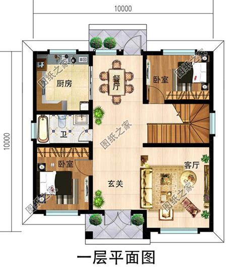 100平方三室两厅房屋设计图 同一户型演绎三种风格_房产资讯-西安房天下