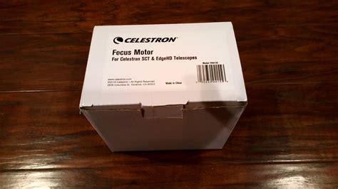 30% OFF Brand New! Celestron Focus Motor 94155-A | Astromart