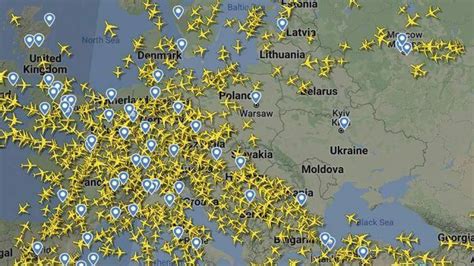 欧洲五国先后宣布对俄航班关闭领空