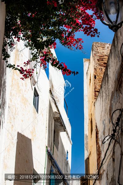 摩洛哥艾西拉小镇建筑摄影图7360*4912图片素材免费下载-编号953508-潮点视频