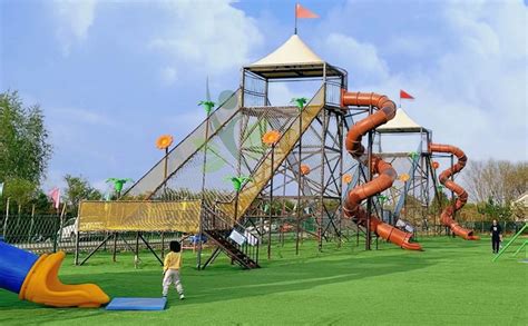 中小型游乐工程设备网红项目 无动力儿童游乐场 - 八方资源网