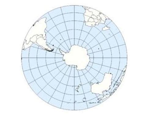 南半球地图图片