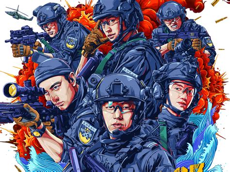 电影《特警队》海报设计_知米文化-站酷ZCOOL