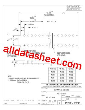 15294 Datasheet(PDF) - Keystone Electronics Corp.