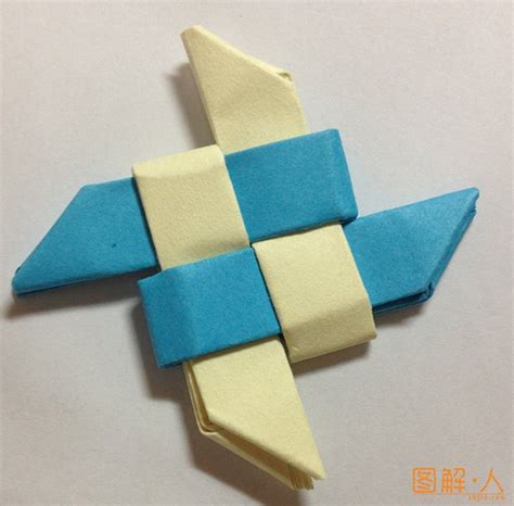 帅气霸气的三角飞镖折纸教程(怎么折纸最酷的三角飞镖) - 抖兔教育