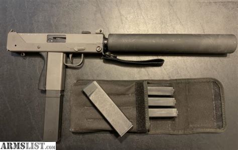 ARMSLIST - For Sale: Cobray M11 9mm Pistol with Carbine Kit and accessories