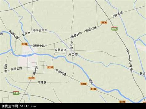 周口市地图 - 周口市卫星地图 - 周口市高清航拍地图