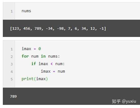 用for循环语句写一个在输入的十个数字中求最大和最小值的python程序应该怎么写？ - 知乎