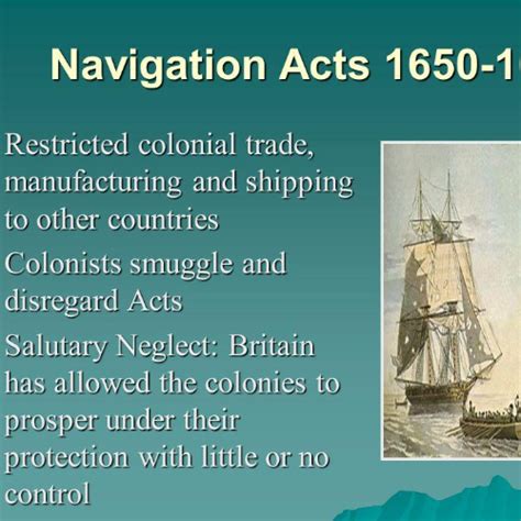 The Navigation Acts