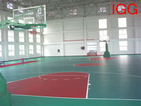 篮球PVC塑胶运动地板，羽毛球专用地板，羽毛球馆专用地板_CO ...