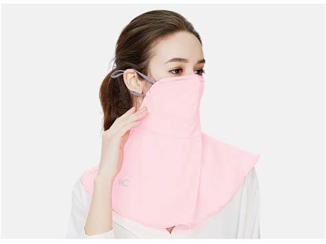 韩国 VVC 防晒面罩 薄款防尘防紫外线透气 遮阳面罩全脸 - 全时在线