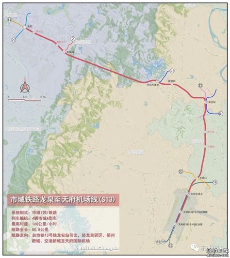 成都地铁 - 地铁线路图