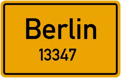 13347 Berlin Straßenverzeichnis: Alle Straßen in 13347