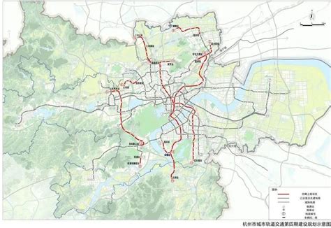 杭州第四轮地铁建设规划获批 - 土木在线