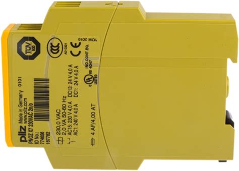 774056 Pilz | Pilz Single-Channel Safety Switch/Interlock Safety Relay ...