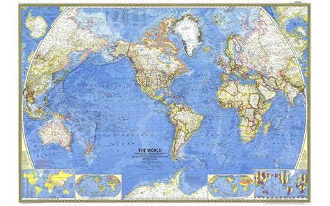 世界地图桌面壁纸(6) - 25H.NET壁纸库