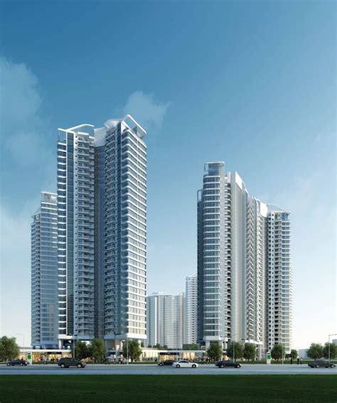 现代超高层住宅楼3dmax 模型下载-光辉城市