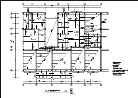 滁州三套砖混住宅楼结构设计施工cad图纸（含说明）_土木在线