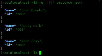 Linux 中的 JQ 命令使用实例 | 《Linux就该这么学》
