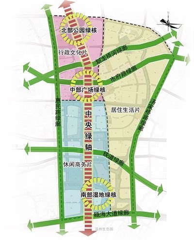 中央绿轴区计划新建一条主干道-温州网政务频道-温州网