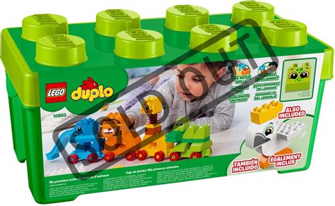 LEGO DUPLO 10863 Mine første dyreklodser - Køb pakken online her! | Lomax
