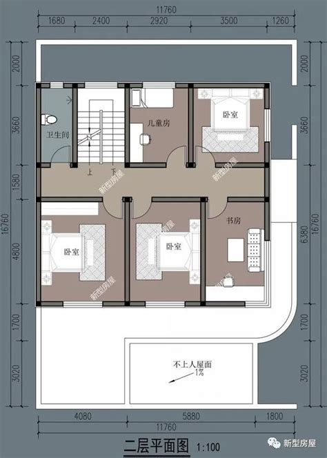 2栋同款风格别墅设计外观图，适合大面宽宅基地。_图纸头条_鲁班设计图纸官网