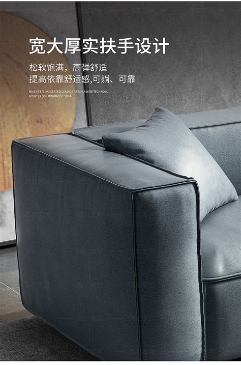 布艺沙发客厅简约现代免洗科技布沙发大小户型2022年新款乳胶家具-淘宝网