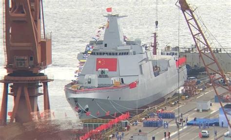 盘点2017年十二大国产新兵器之055大型驱逐舰