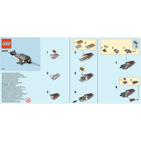 LEGO Narwhal Set 40239 Instructions | Brick Owl - LEGO Marketplace