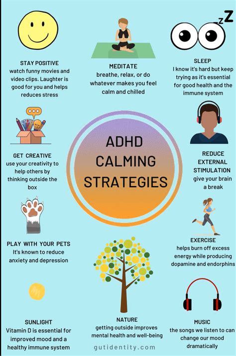 Focusing Strategies For Adult ADHD (Infographic)