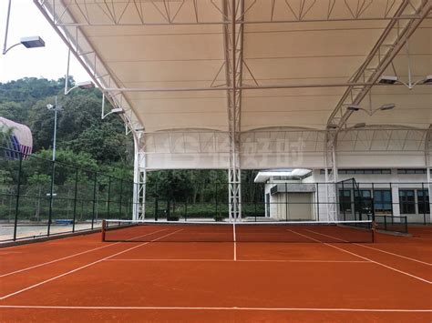广州开发区国际网球学校红土网球场_项目案例