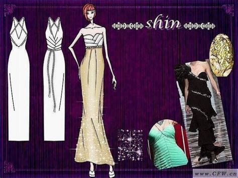 首届安徽省纺织服装创意设计大赛优秀作品--成衣设计组效果图