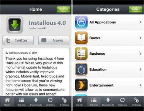 Installing Hacked Apps on iPhone with Installous
