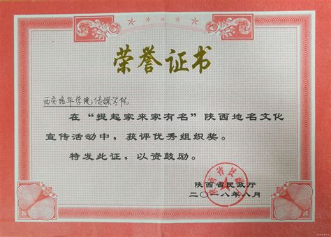我院网络新媒体学子在陕西地名文化宣传活动中获奖-传媒学院
