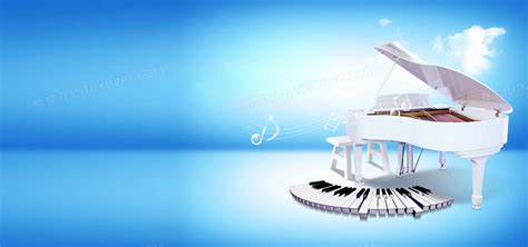 白色钢琴音乐背景背景图片素材免费下载_熊猫办公