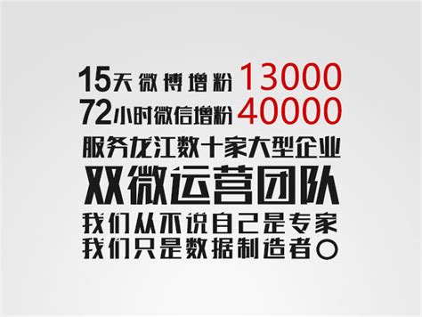 新浪黑龙江双微运营团队宣传H5_ftc352422-站酷ZCOOL