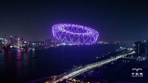 百场“千机秀”空中迎亚运 2022杭州亚运会千机倒计时正式启动|千机秀|无人机表演
