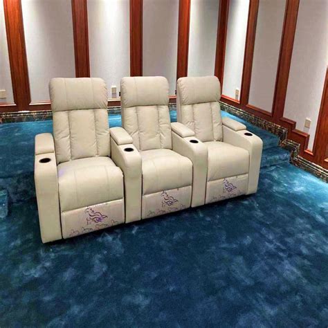 私人新款家庭影院沙发椅组合太空舱电动影视厅影音室别墅真皮沙发 - 产品展示-向美嘉