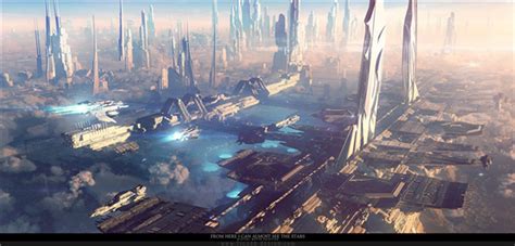 上海未来城 未来城市 未来科技 科技城市 科幻城市 悬浮道路-cg模型免费下载-CG99