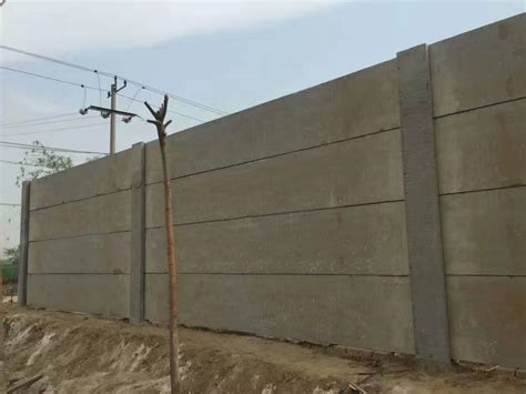 水泥装配式围墙变电站工业园区组装式围墙PC预制构件挡堵墙围栏-阿里巴巴