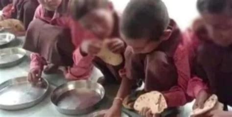 印度记者因曝光学生午餐只有干面包遭政府起诉|村长|印度|午餐_新浪新闻
