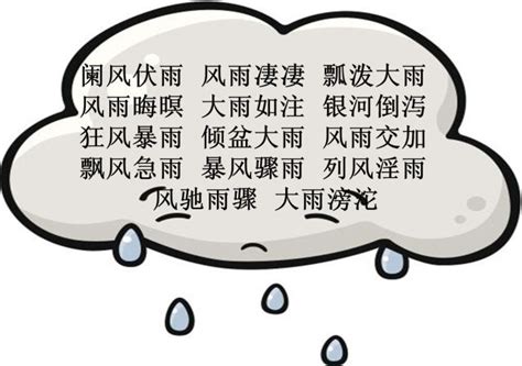 描写雨前雨中雨后的成语 描写雨前后的成语_知秀网