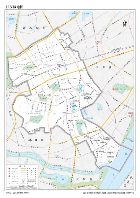 武汉2021新版地图发布,区域划分明确!_房产资讯_房天下