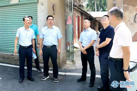 漳州高新区领导带队调研建设领域项目-闽南网