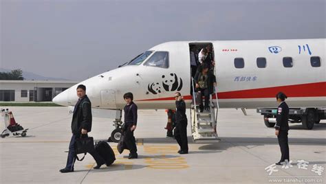 天水机场正式开通“天水—天津—大连”航班(图)--天水在线