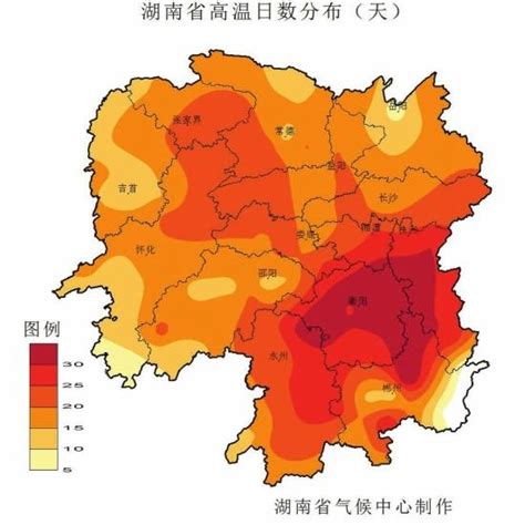 湖南省多年平均气温空间分布数据-气象气候数据-地理国情监测云平台