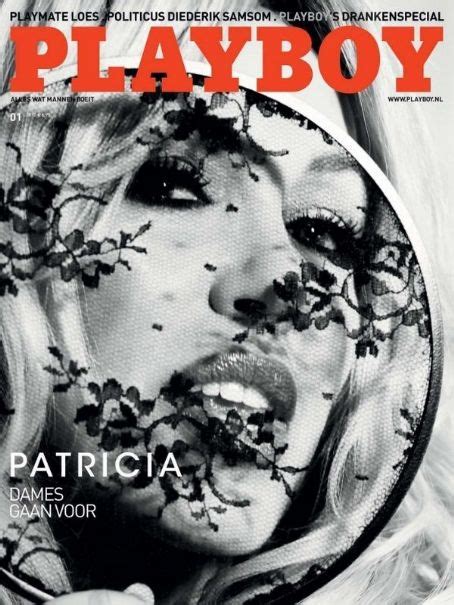 Patricia Paay, Playboy Magazine January 2010 Cover Photo - Netherlands