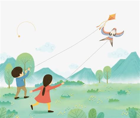 跟放风筝有关的祝福语,放风筝对孩子的寄语,风筝寄语简短一句话_大山谷图库