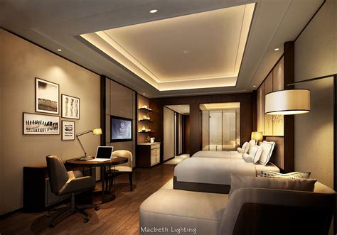 新中式酒店设计 - 效果图交流区-建E室内设计网