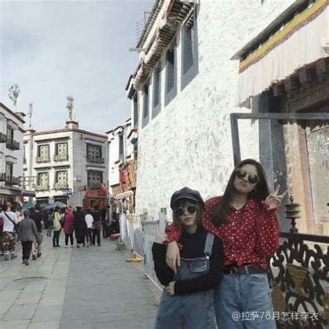 西藏服装女拉萨旅拍写真演出新款藏族藏式藏袍民族风博拉锅庄舞裙_虎窝淘